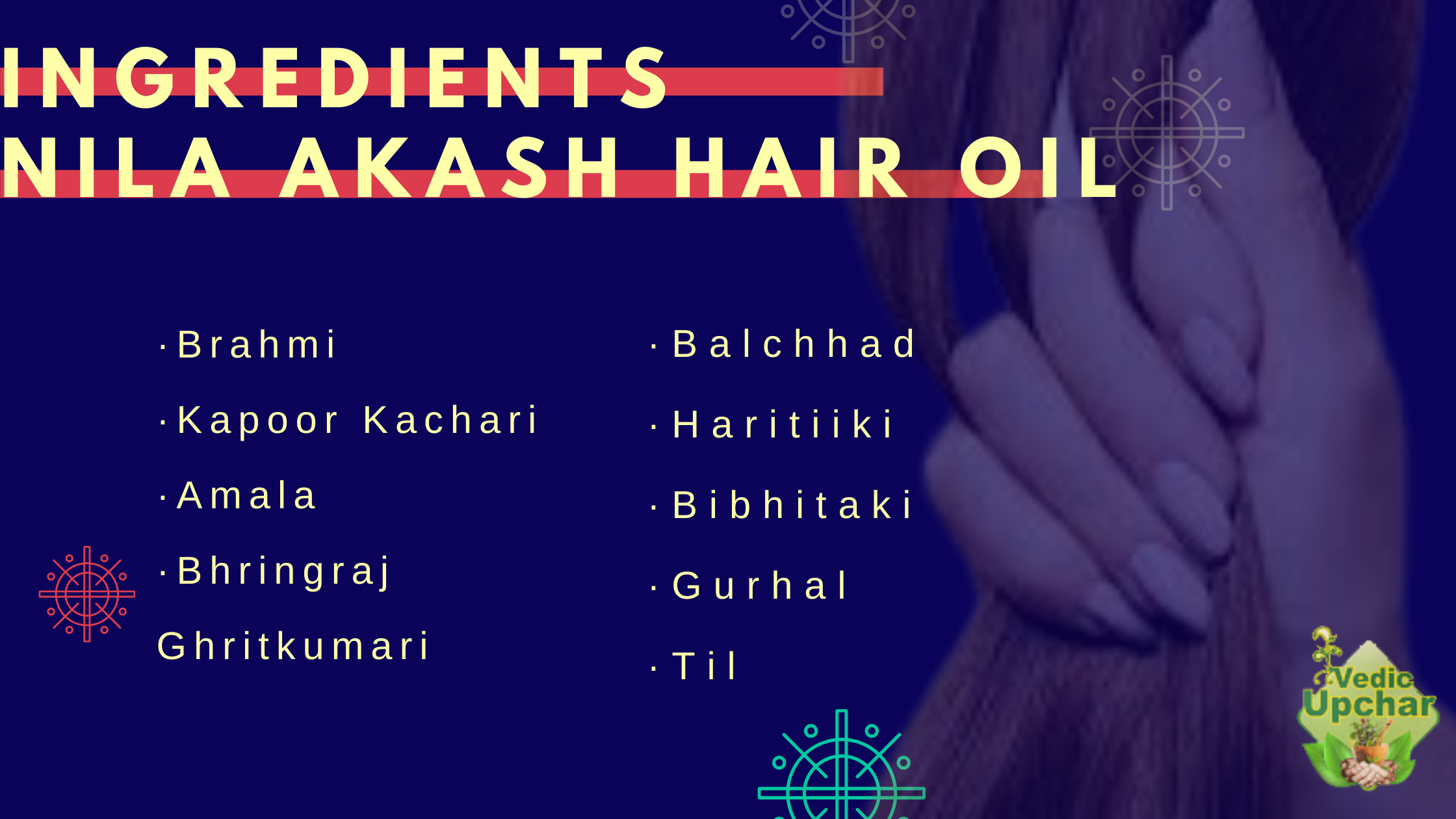 Vedic Nila Akash Hair Oil