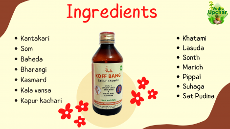 Ingredients of Koff Bang Syrup