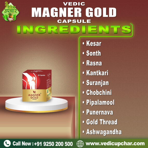 Vedic Magner Gold Capsule (60 Cap)