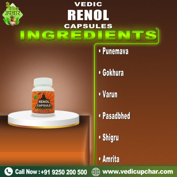 Vedic Renol Capsule (60 Cap)