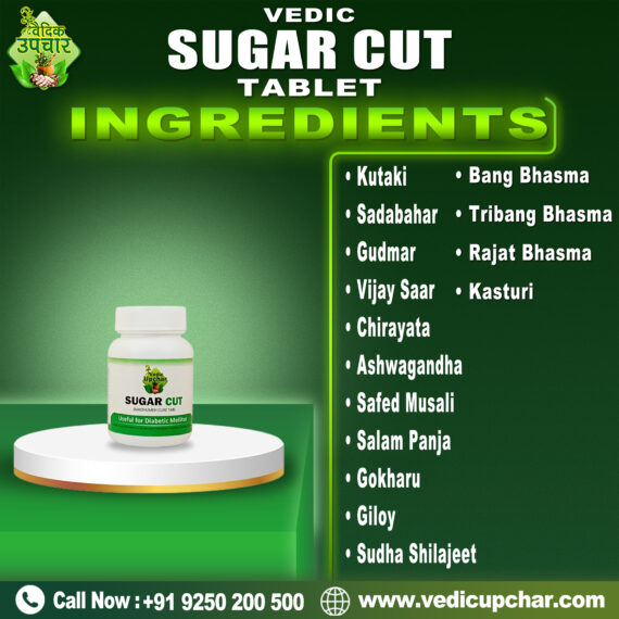 Vedic Sugar Cut Tablet (Tab 60)