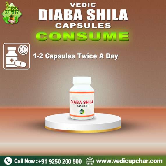 Vedic Diaba Shila Capsule (60 Caps)