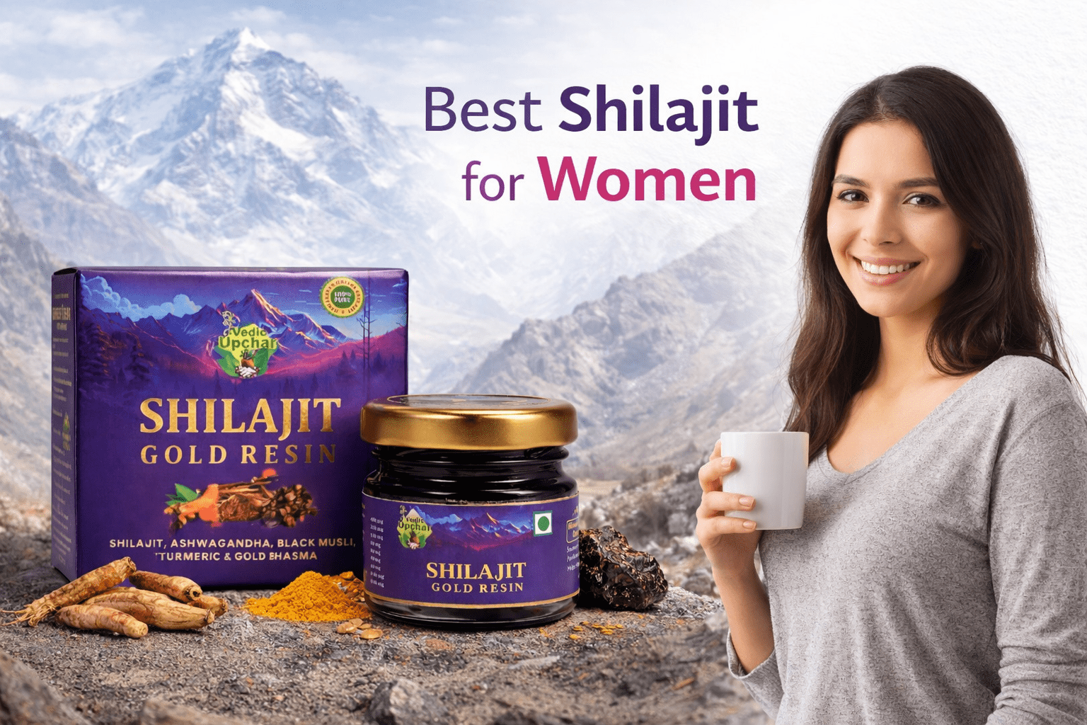 Best Shilajit Gold For Women in India — A Practical, Ayurvedic Guide